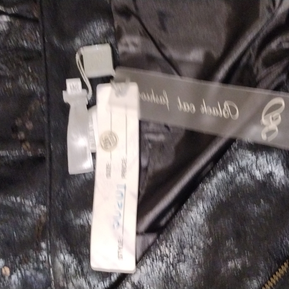 Black BC Black Cat Fashion Skirt Gypsy Mori Country Western NWT 28' Naturecore - Picture 11 of 12